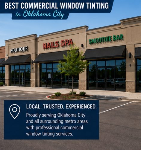 Commercial Window Tinting in Moore